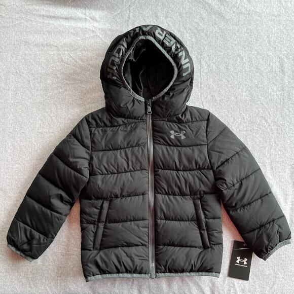 Under Armour Boys Pronto Medium Weight Puffer Jacket Size 4 - Picture 1 of 6